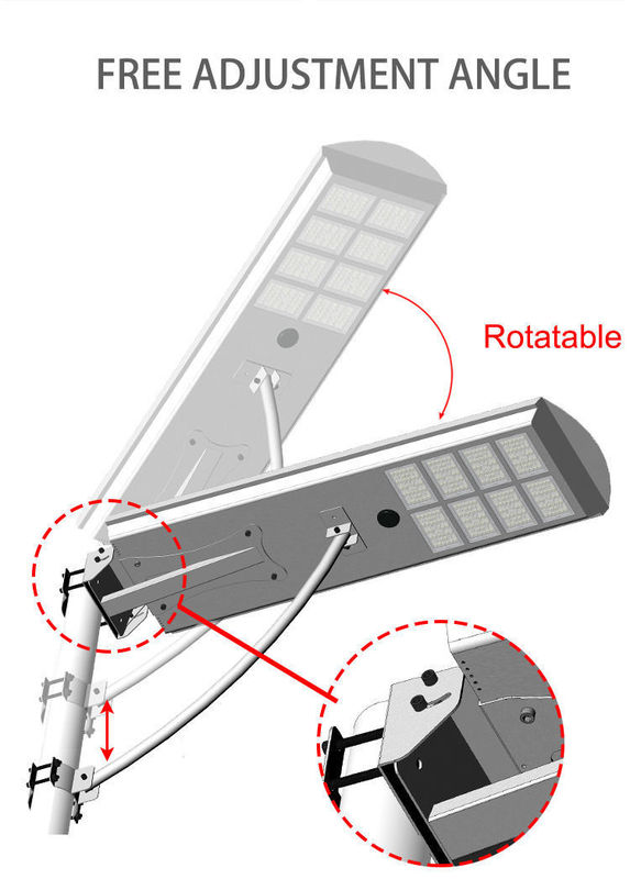 ROAD High Lumen 50W 60W 80W 100W Outdoor geïntegreerd All In One Led Solar Street Light