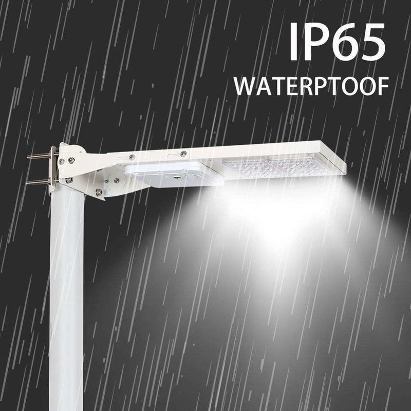 95 Ra High Lumen Solar Led Street Light Lamp 15W 30W All In One Buiten waterdicht