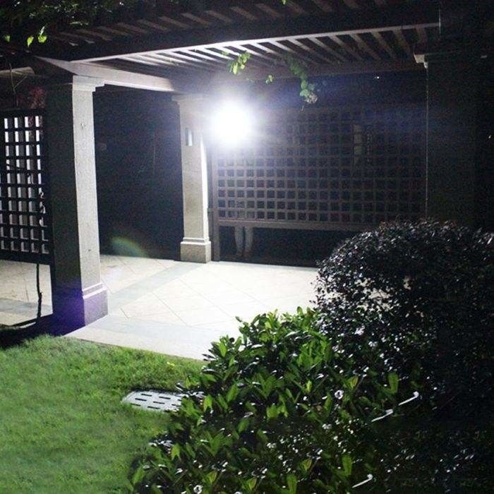 2- 100w Solar Led Flood Outdoor Light 12V 3000mA Ip65 Waterdicht Stadionverlichting