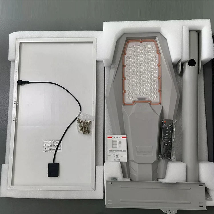 Verlichtingsoplossingen Service 100W 300W 400W Zonnestraatlicht voor buitenweg Waterdicht