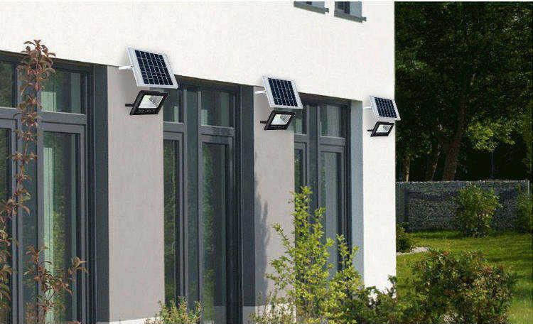 Aluminium zonne-LED straatlamp voor industriële waterdichte buitenzonne-overstromingslicht