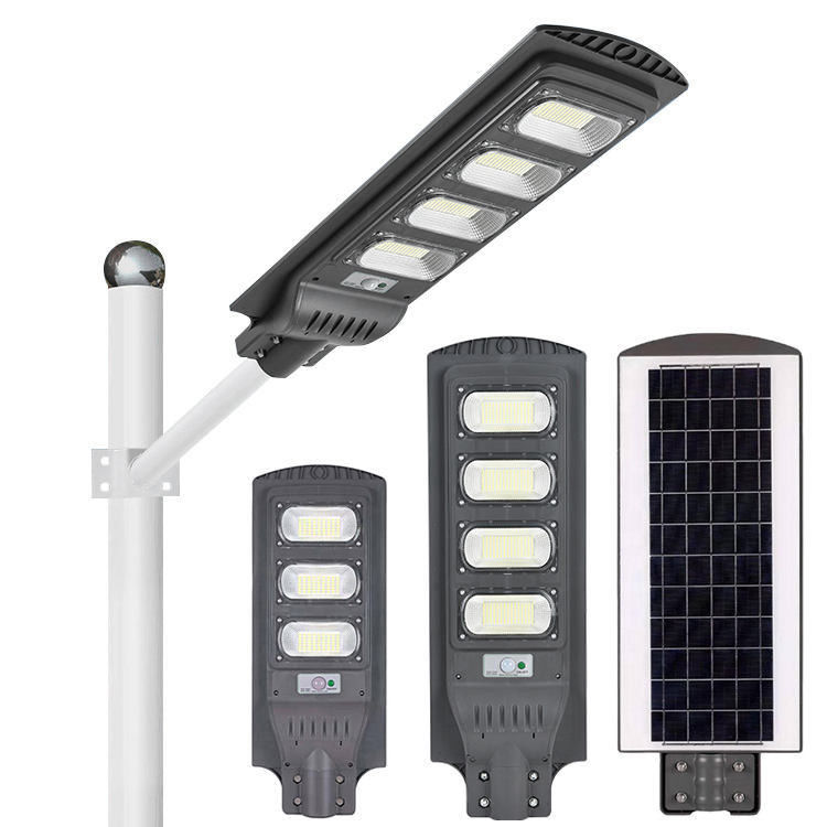 50-300W High Lumen Induction Power Solar Street Lamps voor weg- en tuinverlichting