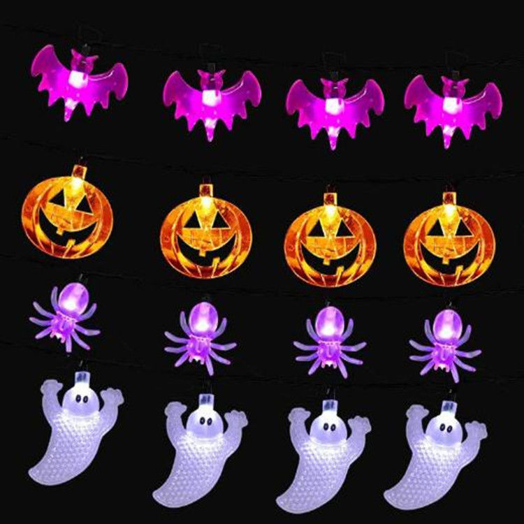 Halloween Decoratie String Lampen Met Batterij Mode Stijl 10000 Werktijd uur