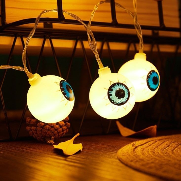 Halloween Decoratie String Lampen Met Batterij Mode Stijl 10000 Werktijd uur