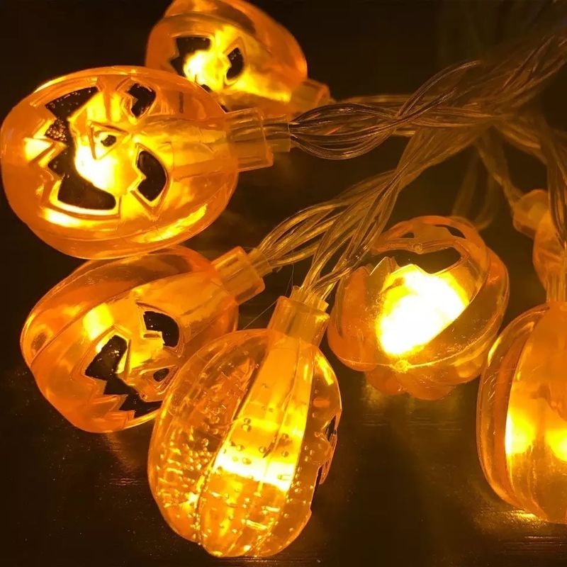 Halloween Decoratie String Lampen Met Batterij Mode Stijl 10000 Werktijd uur