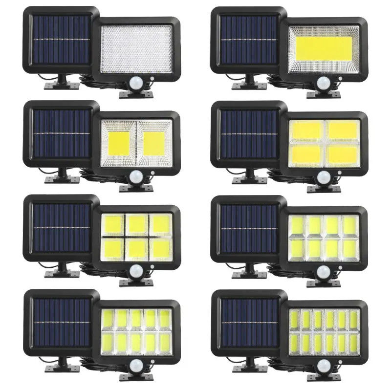 Outdoor draagbare zonne-energie oplaadbare noodcamperlamp IP65 en ABS-materiaal
