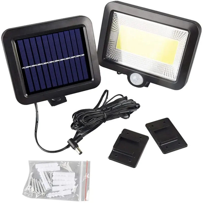 Outdoor draagbare zonne-energie oplaadbare noodcamperlamp IP65 en ABS-materiaal