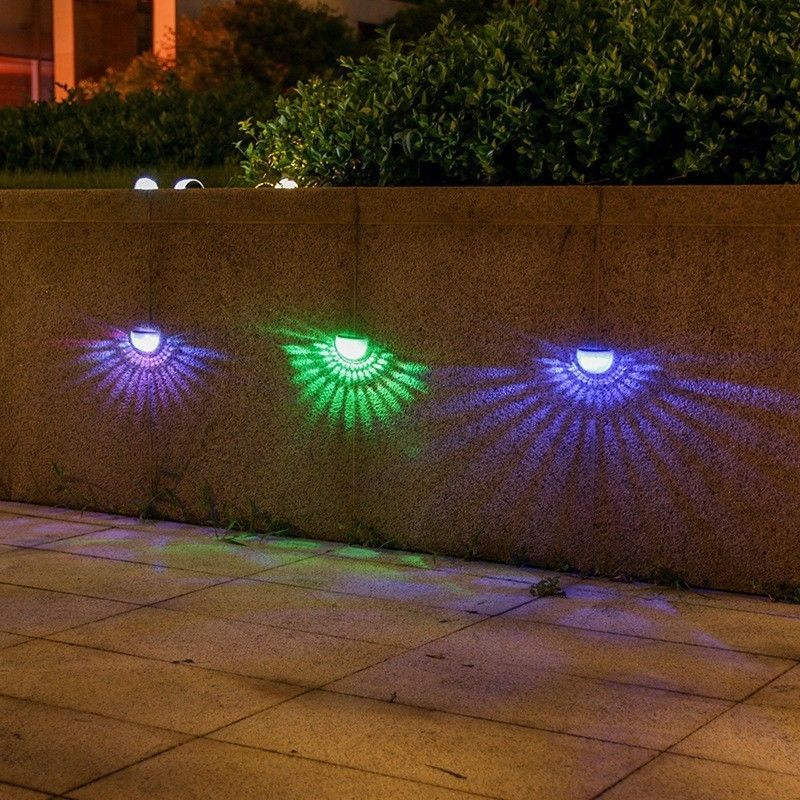 50000 uur werktijd Zonne-LED-wandverlichting voor buitenstappen Energiebesparende oplossing