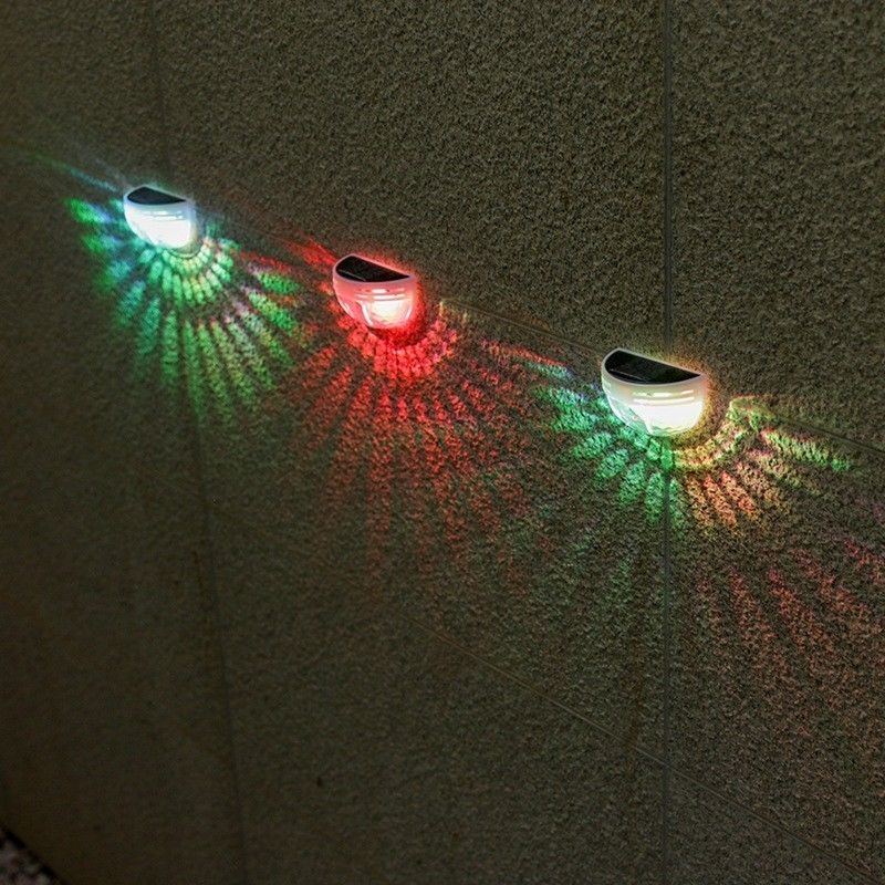 50000 uur werktijd Zonne-LED-wandverlichting voor buitenstappen Energiebesparende oplossing