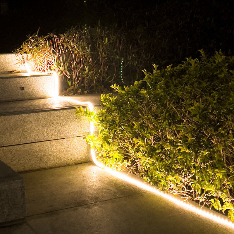 Flexibel zonnebandlicht voor huisversiering bruiloft kerst 2835 LED's waterdicht IP65