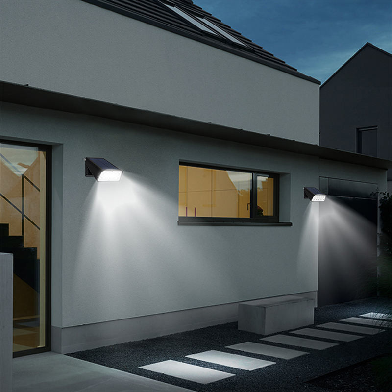 Super helder Zonnewand Tuin Lampen Voor Yard Garage Waterdicht Buiten Beveiliging