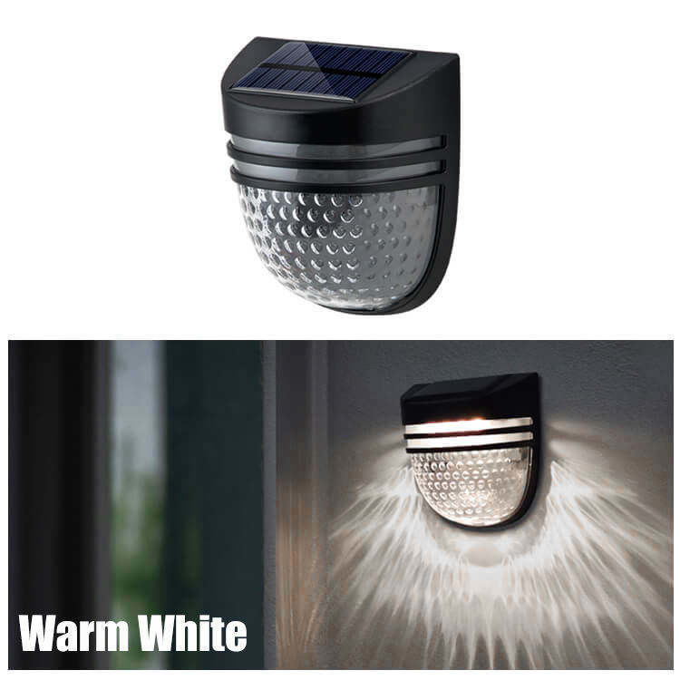 120° Straalhoek ABS Nieuwste Duurzame Waterdichte Buiten Led Stap Trap Dek Tuin Muur Zonne hek Post Lichten
