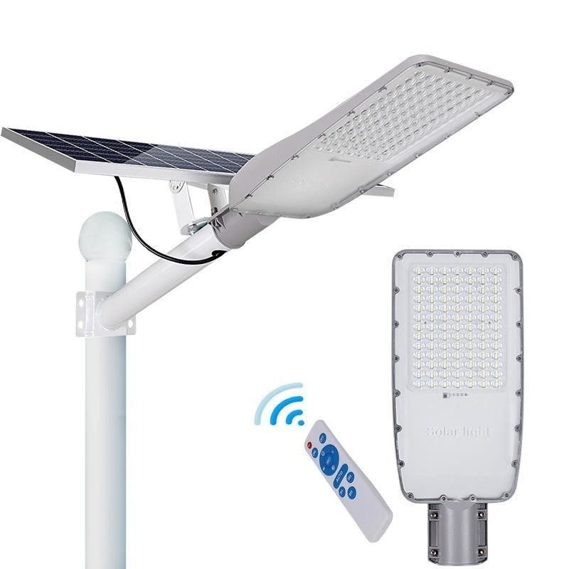 120° Straalhoek Commercieel Buiten Solar Street Light System 10w 20w 30w 40w 50w 100w