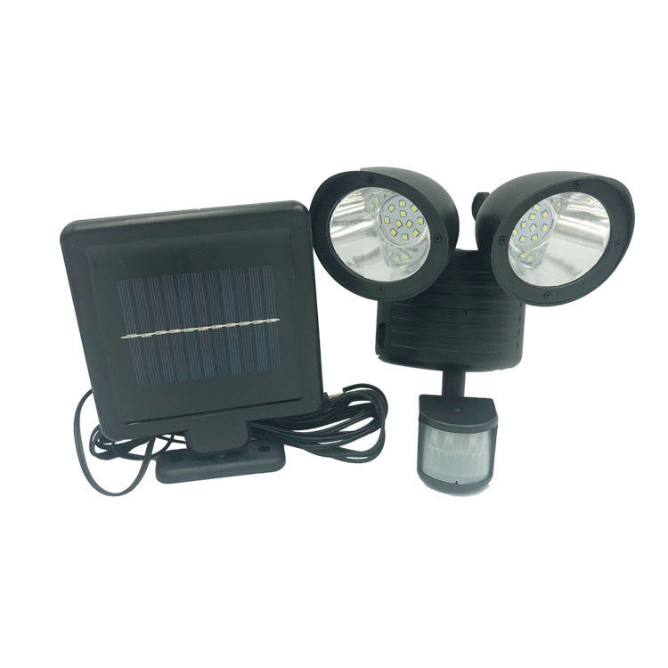 50000 uur Levensduur 22LED Mensenlichaamsensor Zonneveiligheidslicht voor buitenpad
