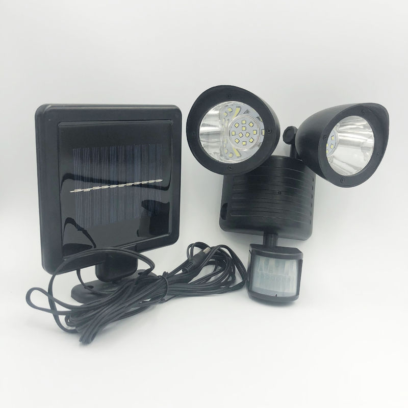50000 uur Levensduur 22LED Mensenlichaamsensor Zonneveiligheidslicht voor buitenpad
