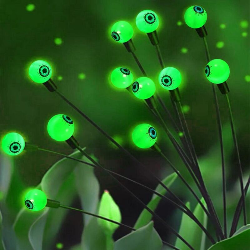 Outdoor Garden Glow LED Solar Eyeball Light voor Halloween Kerst Decoratieve String