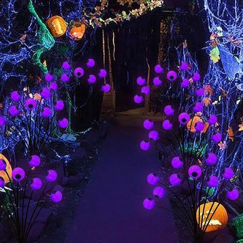 Outdoor Garden Glow LED Solar Eyeball Light voor Halloween Kerst Decoratieve String