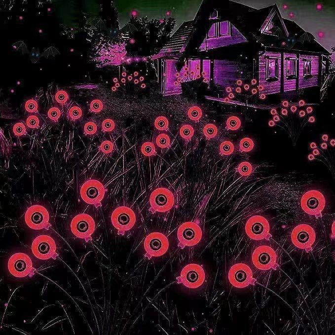 Outdoor Garden Glow LED Solar Eyeball Light voor Halloween Kerst Decoratieve String