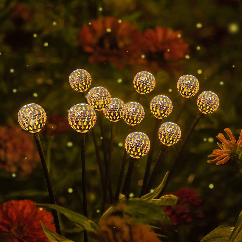 Buiten waterdicht zonne-licht Zonne vuurvlieg lamp voor tuin gazon buiten decor