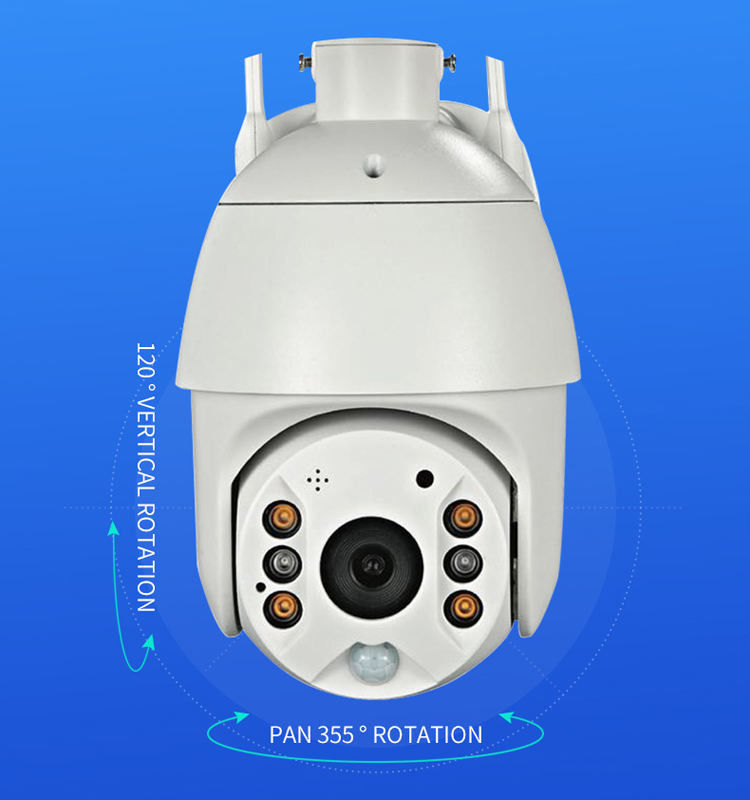 Wifi/4G-netwerkopvoeringsmodus Zonne-Leicht met CCTV-camera voor buitenverlichting