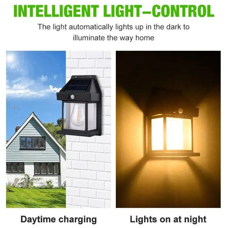 Tuinverlichtingsoplossingen Service Zonnewand LED-licht met 6000K kleurtemperatuur CCT