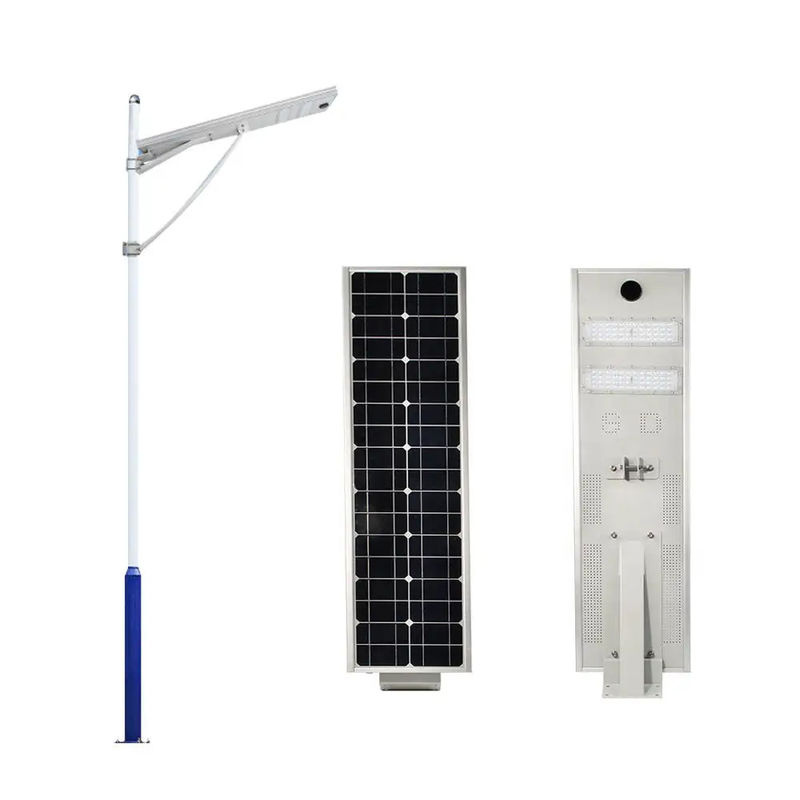 30W 40W 120W All In One IP65 Lithiumbattery aangedreven zelfreinigend zonnestraatlantaar