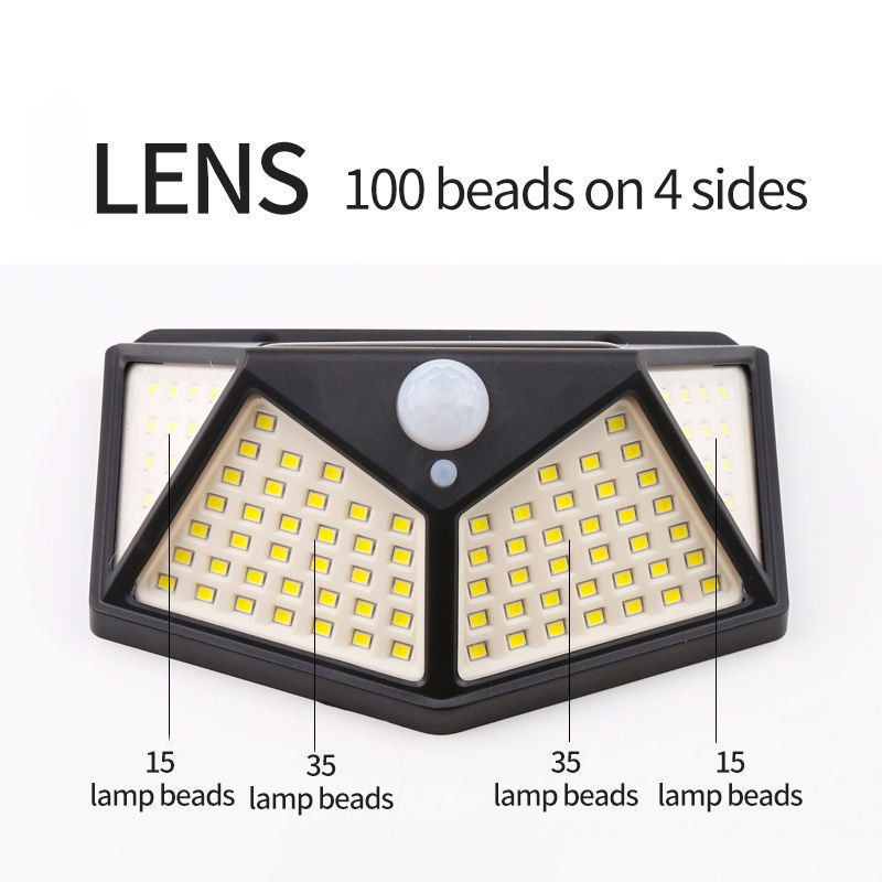 Ground Garden Lamp Solar Wall Light Sensor Led Flood Light met 65lm/w Lichtefficiëntie
