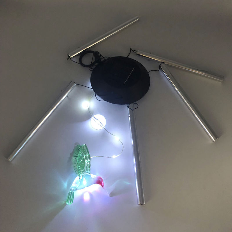 Breng schoonheid en licht naar uw tuin met zonne-LED-licht, kleurveranderende windklokken