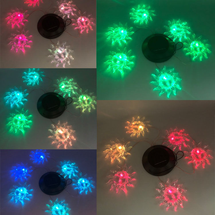 Solar Wind Chime Light LED kleurveranderend buitenlamp voor tuin ABS materiaal
