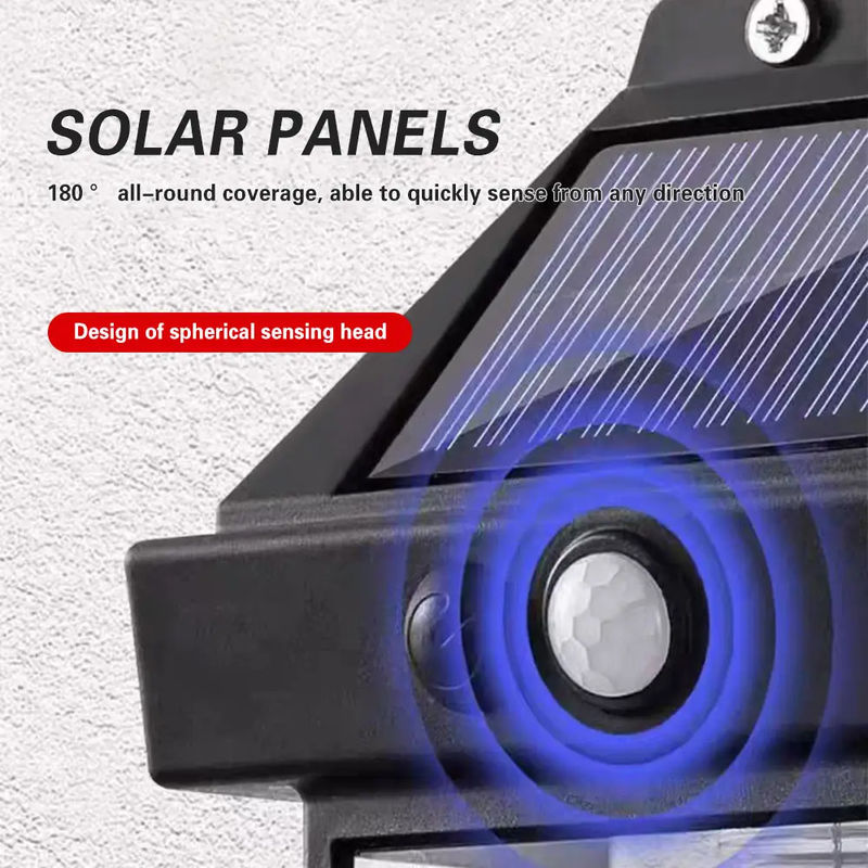 Zonnepaneel licht Buiten Solar Led Lamp Met Beweging Sensor Wandlichten Ip65 Waterdicht