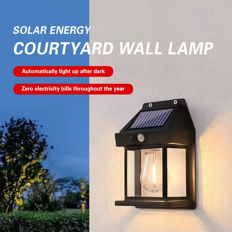 Zonnepaneel licht Buiten Solar Led Lamp Met Beweging Sensor Wandlichten Ip65 Waterdicht