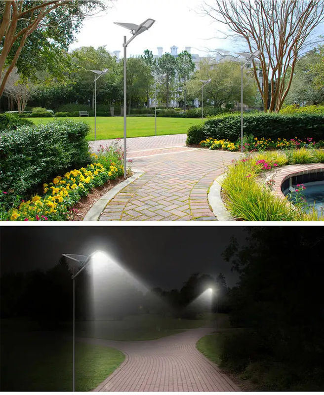 Solar Led Lampara 300w 400w 500w 200lm/W Ip66 Lampara's Solar Lighting voor commerciële