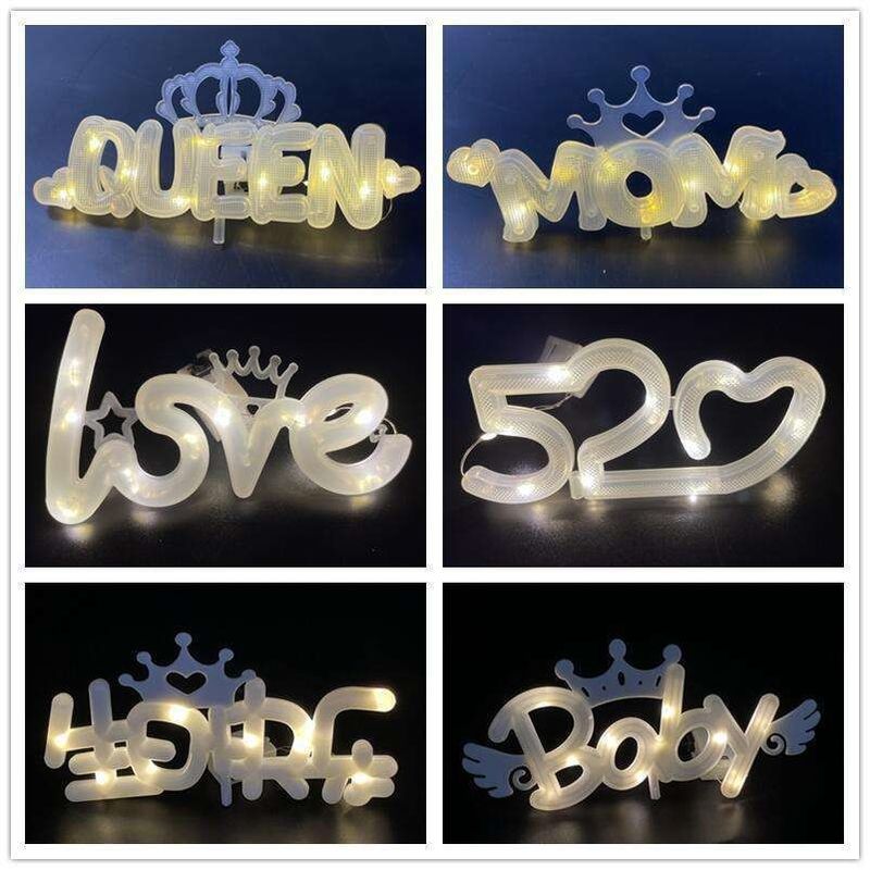 8 modus LED cake licht voor de feestdag Happy Birthday Wedding Tuin Kerst Decoratie