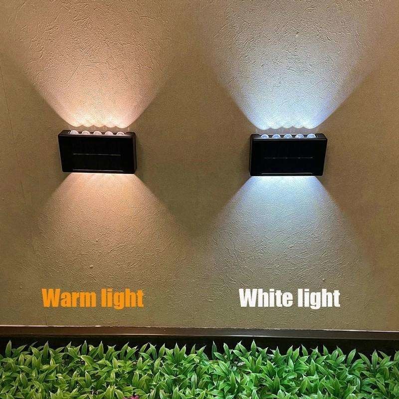 Buiten Led Garden Street Light Solar Wall Sconce voor huishoudelijke decoratie