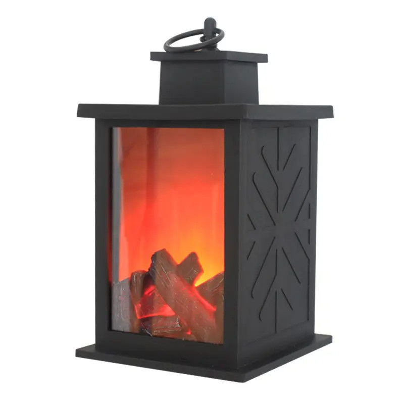 Simulatie Vlamlamp voor kamer decoratie Kerst LED hanglamp 3 * AA Batterij 0,4 kg