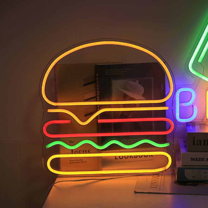 Home Party Holiday Decor Xmas Gift LED Neon Light Banana Muurkunst Teken voor huishoudelijke behoeften