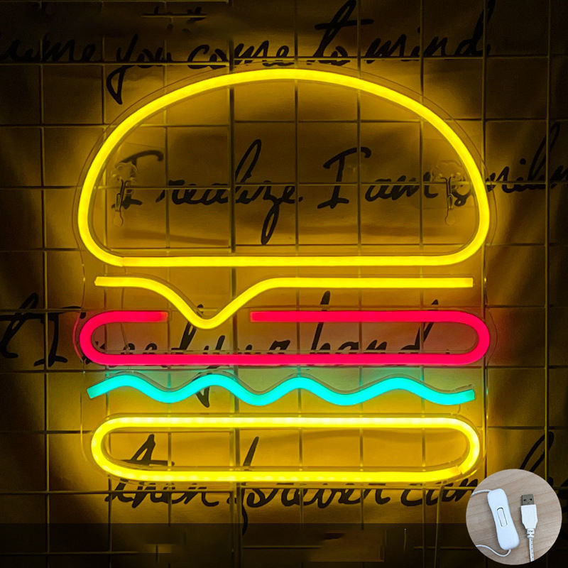 Home Party Holiday Decor Xmas Gift LED Neon Light Banana Muurkunst Teken voor huishoudelijke behoeften