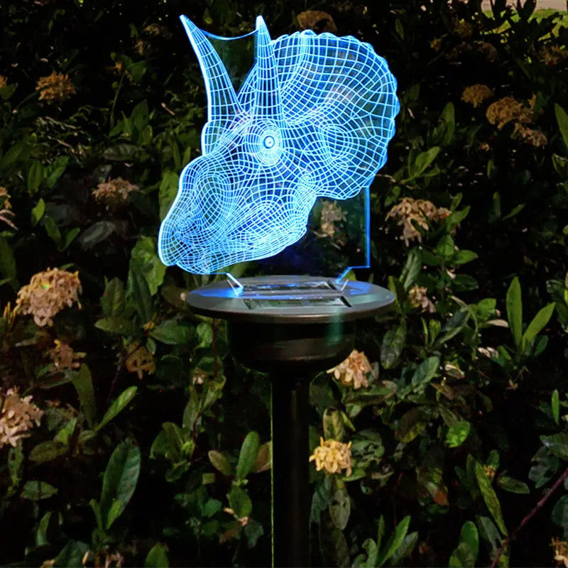Solar Acrylic Lawn Lamp voor binnenplaats in IP65 waterdicht ontwerp