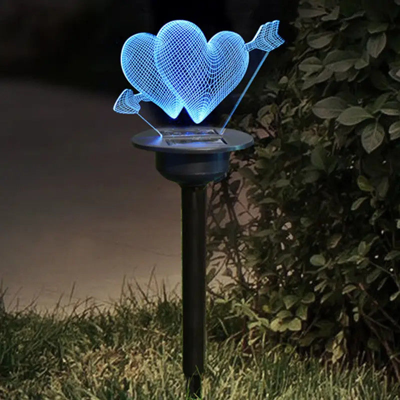 Solar Acrylic Lawn Lamp voor binnenplaats in IP65 waterdicht ontwerp