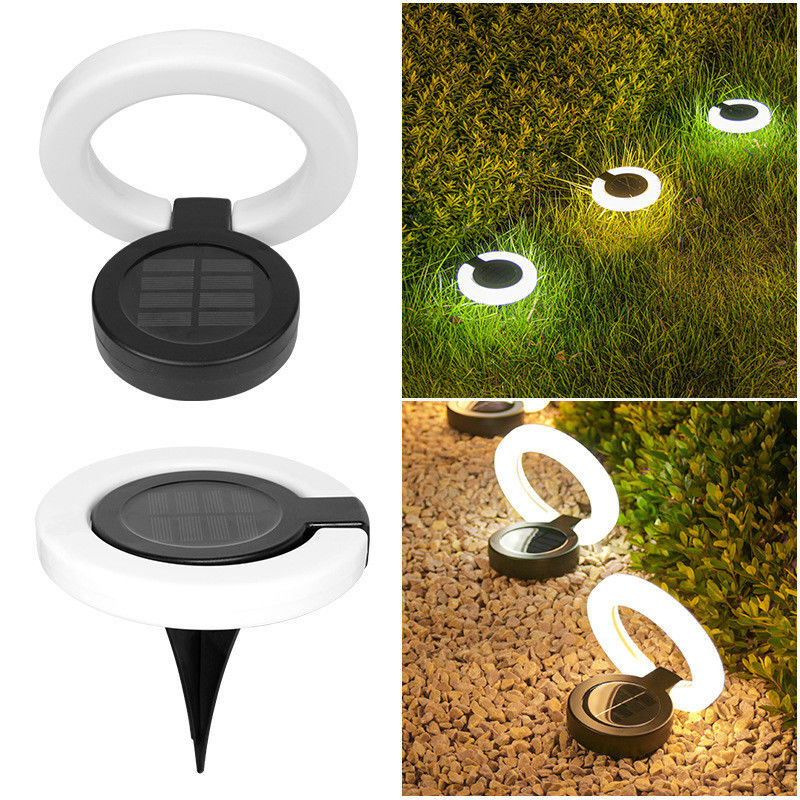 Buiten Solar LED Deck Lights Tuin Decor Spotlight Zonne-aangedreven wandlamp voor de tuin