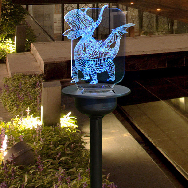 Buiten IP65 waterdicht zonne-LED-graslamp voor binnenplaats decoratie tuinpadverlichting