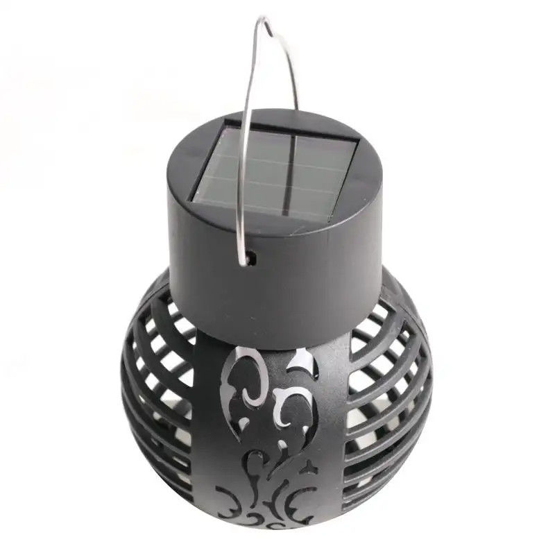 Hangende tuin buiten decoratieve zonnelampen met metalen waterdichte LED tafellamp