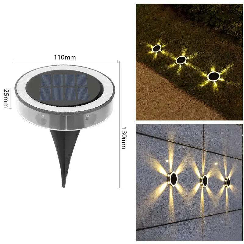 Buitenste zonneverlichting voor trappen met een efficiëntie van 90lm/w