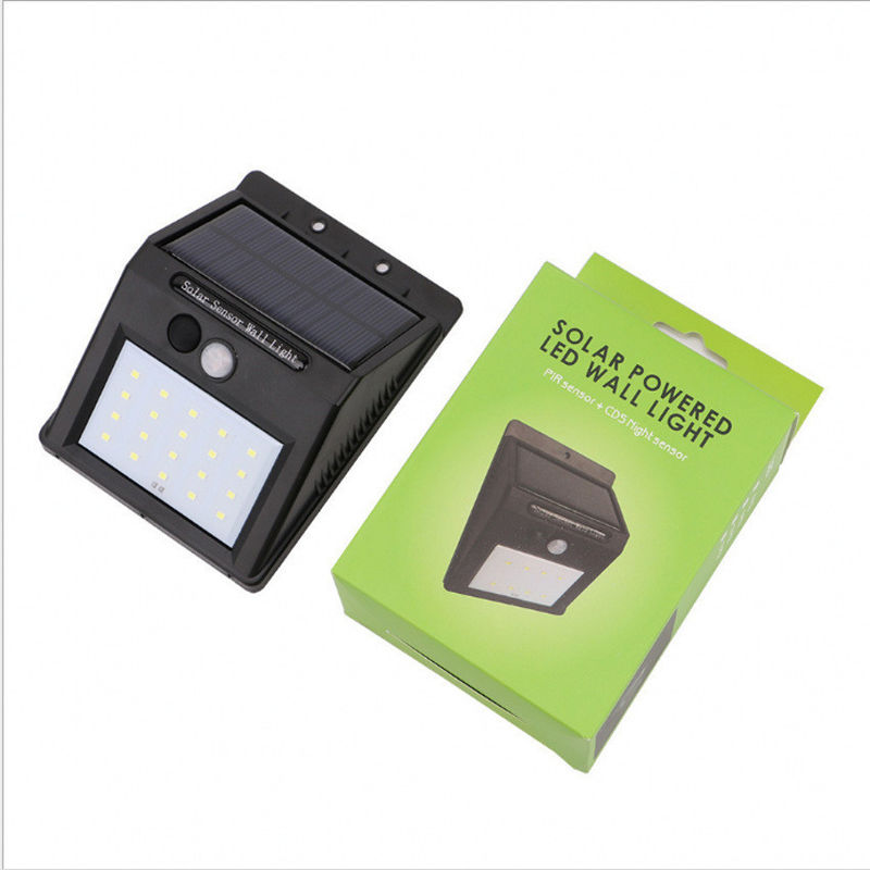 120° Straalhoek Buiten Solar Garden Lamp LED Security Night Lights Met Beweging Sensor
