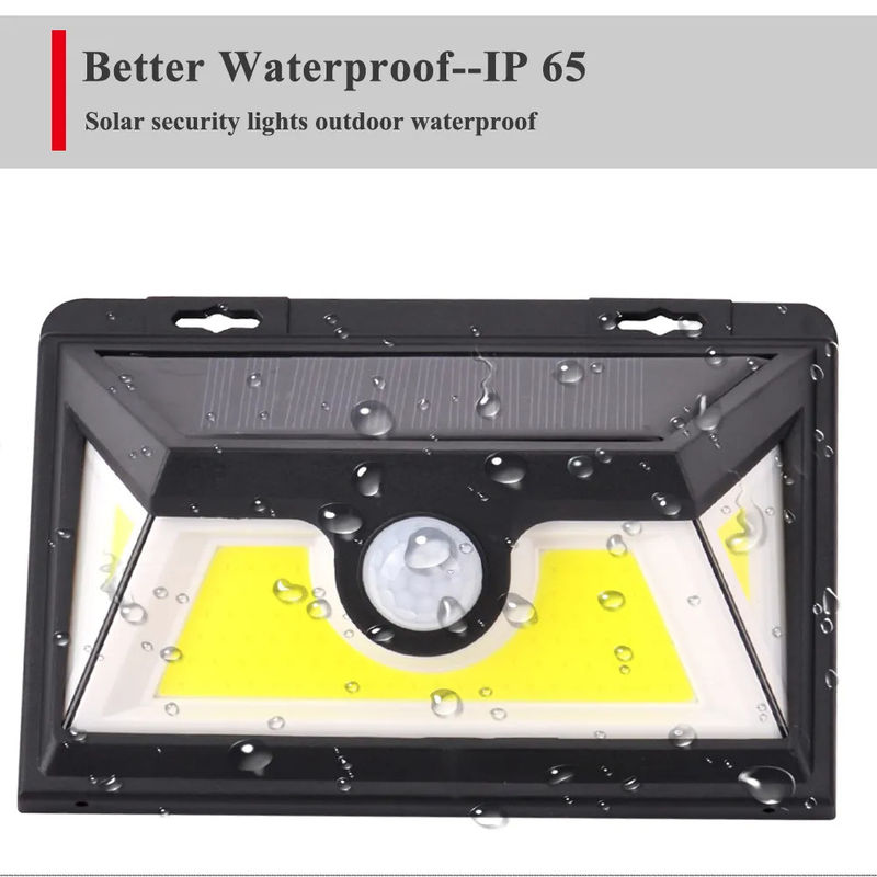IP65 waterdicht LED zonnewandlicht met bewegingssensor Moderne zonnebeveiligingslicht
