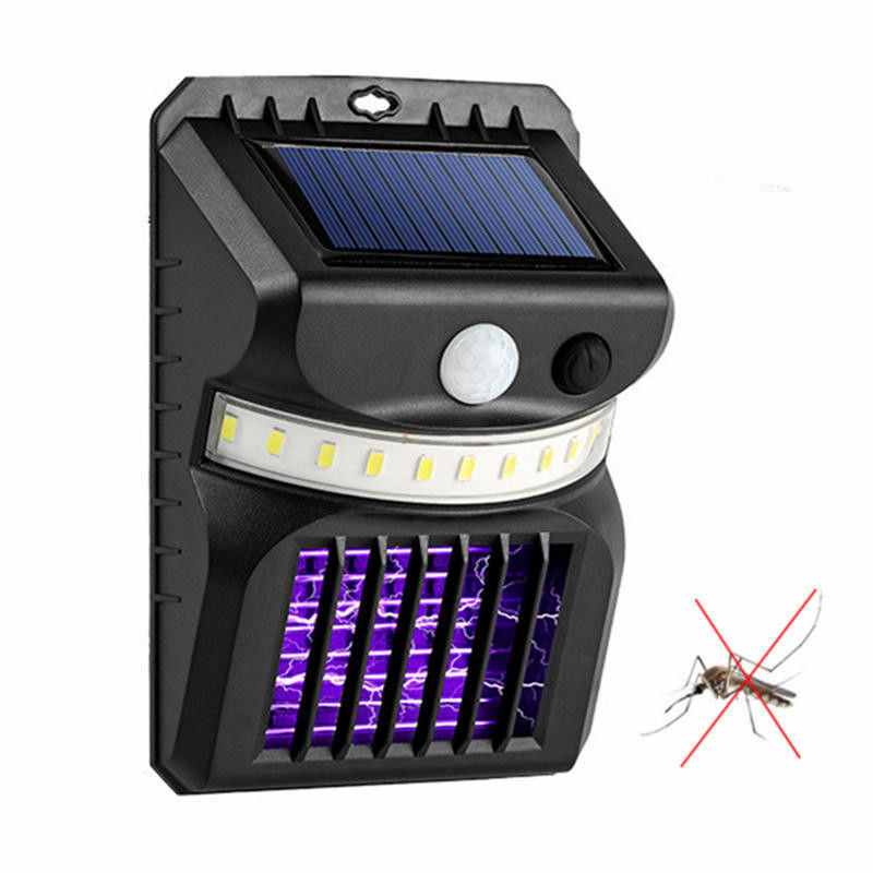 LED Solar Garden Wall Light 1000lm IP65 Waterdicht PIR Bewegingssensor Beveiligingslicht