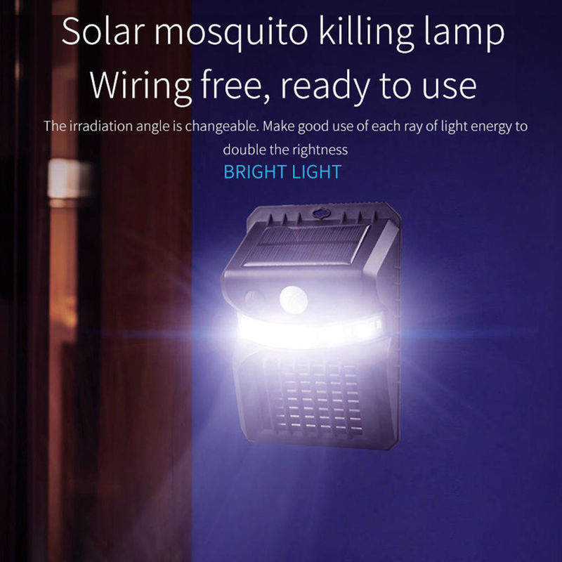 LED Solar Garden Wall Light 1000lm IP65 Waterdicht PIR Bewegingssensor Beveiligingslicht