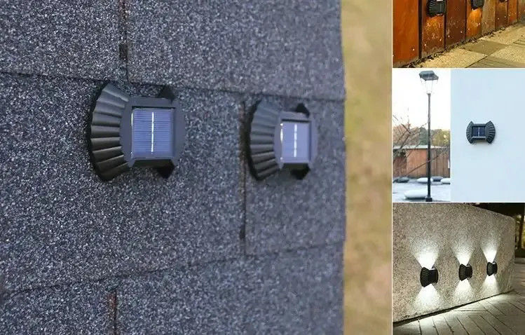 80 Ra kleurweergave index Zonnewandlicht voor balkon Tuin Decoratie Waterdicht