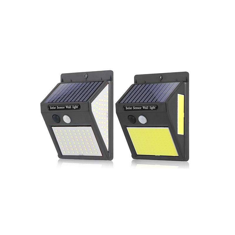 Waterdicht 20 LED zonnewandlamp met bewegingssensor en 5000K kleurtemperatuur