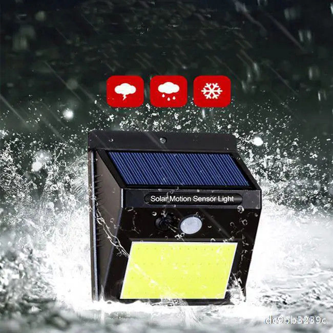 Waterdicht 20 LED zonnewandlamp met bewegingssensor en 5000K kleurtemperatuur